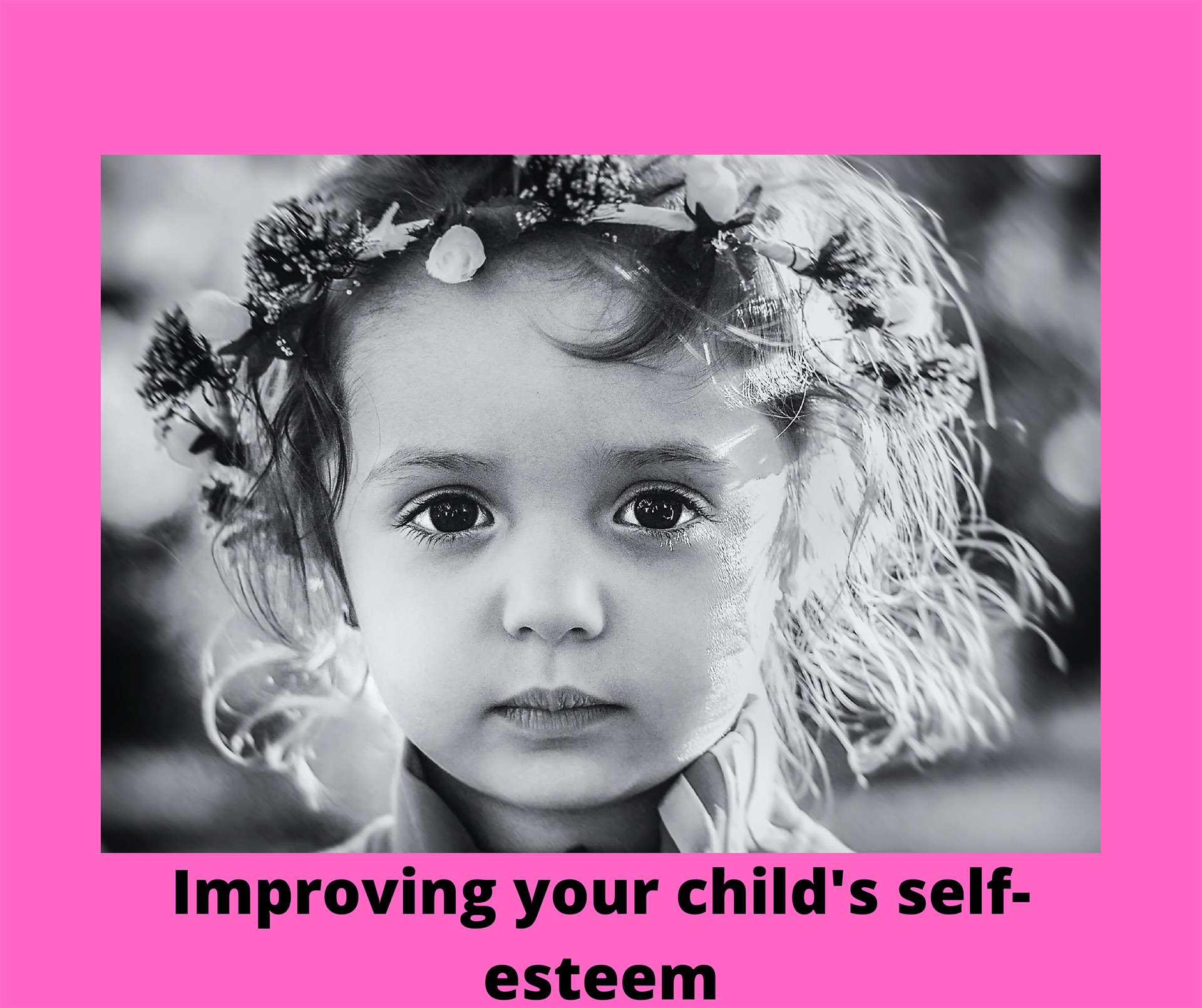improving child's self esteem